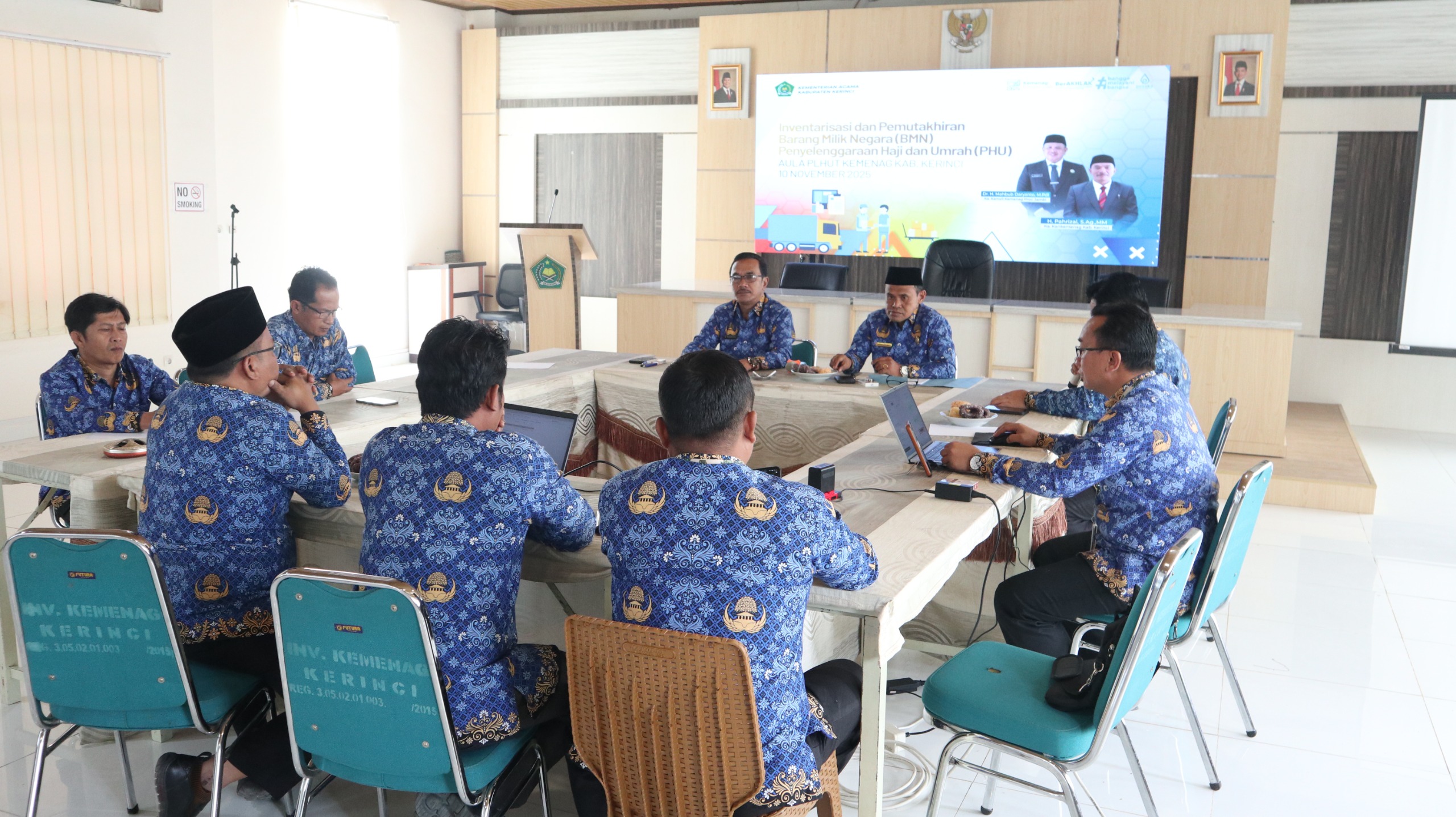 Rapat Tim Inventarisir dan Pemutakhiran Data BMN Program PHU dalam Rangka Proses Likuidasi Aset Ditj