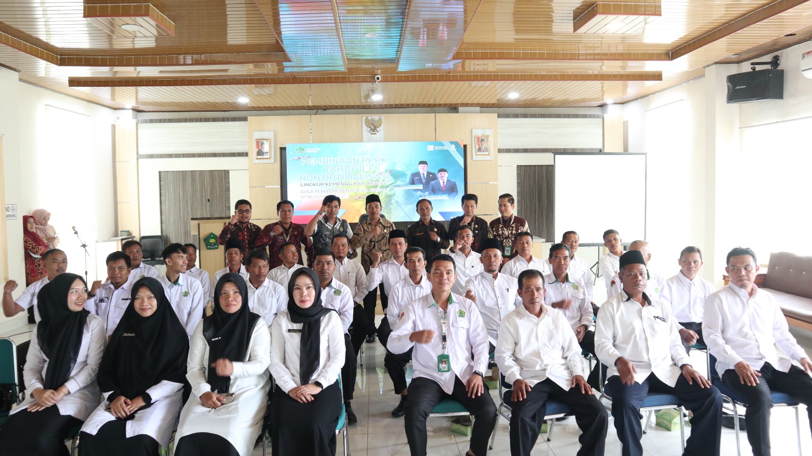 Kemenag Kerinci Gelar Pembinaan PPPK Tahap II Non Optimalisasi