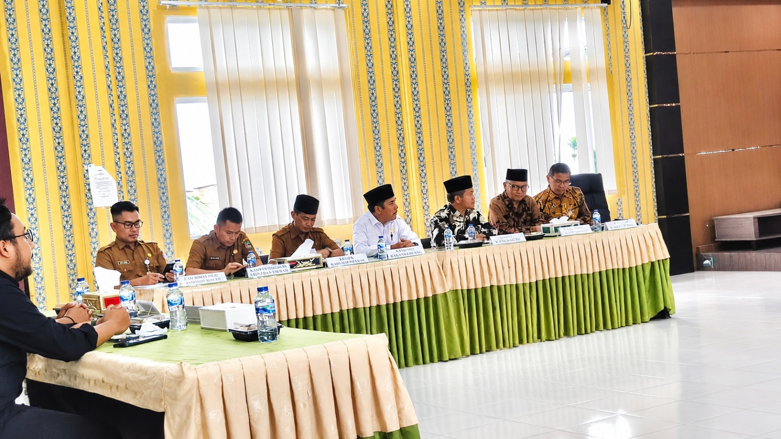 Perkuat Sinergi Jaga Kerukunan Umat Beragama, Kakankemenag Kerinci Hadiri Rapat PAKEM