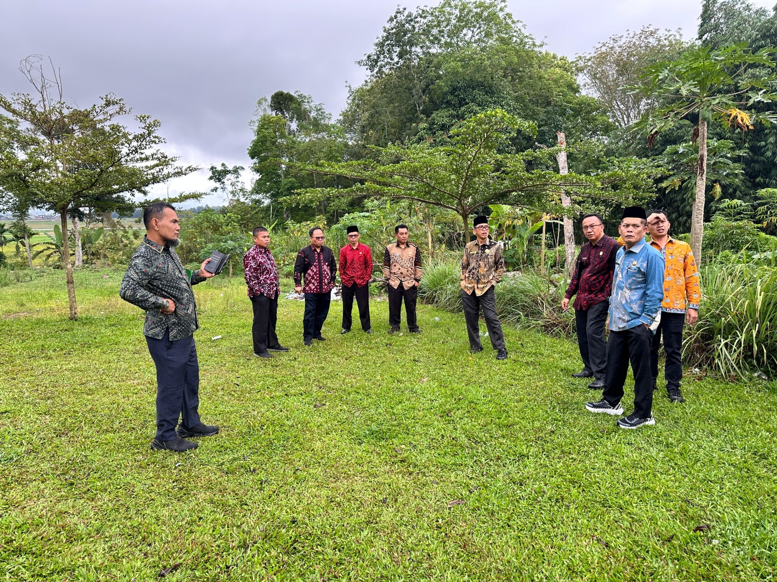 Pemantapan Persiapan Pembangunan PLKPT 2027, Tim Kanwil Kemenag Jambi Tinjau Kesiapan Kemenag Kerinci dan Lokasi Pembangunan